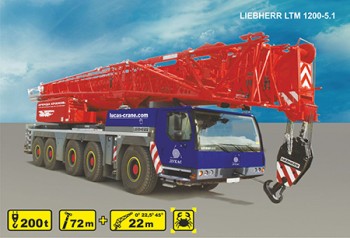 Автокран LIEBHERR LTM 1200-5.1