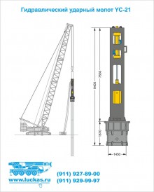 Гидромолот YC-21