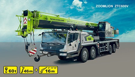 Mobile crane 60t Zoomlion ZTC600V