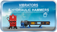 VIBRATORS & HYDRAULIC HAMMERS