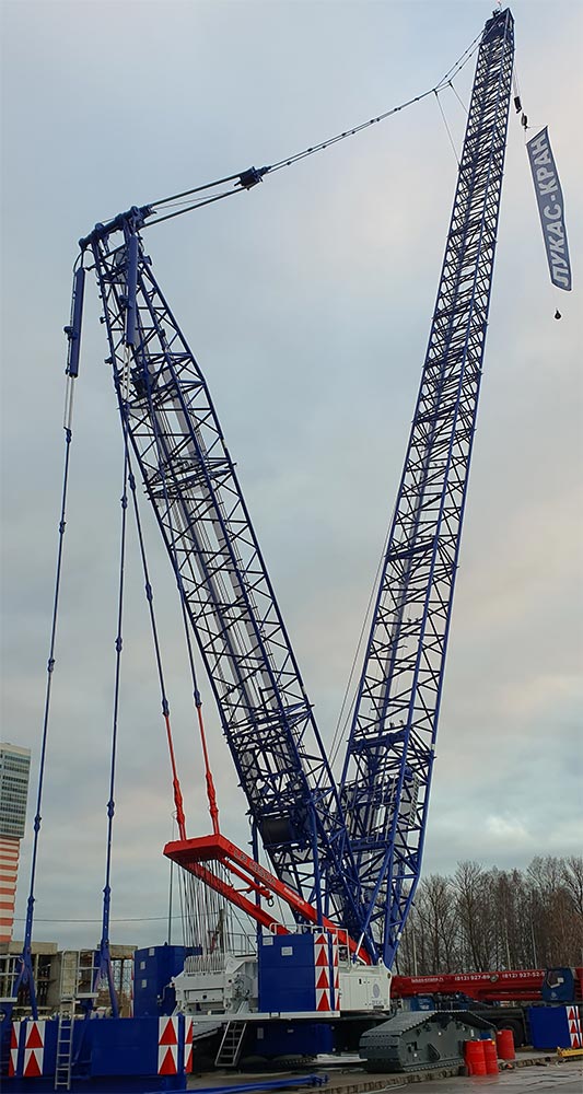 Гусеничный кран 350т LIEBHERR LR 1350/1